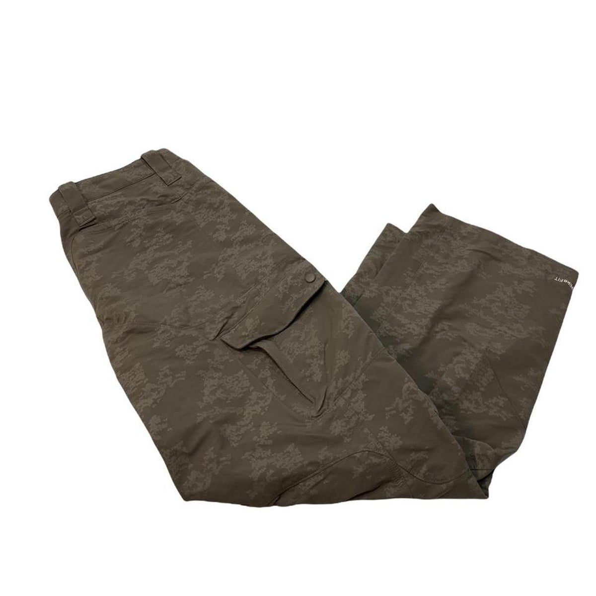 NIKE ACG STORM CARGO TROUSERS IN Brown & Grey GREAT POCKETS - military style industrial technical - Not In Your Wardrobe™ - [Vendor]