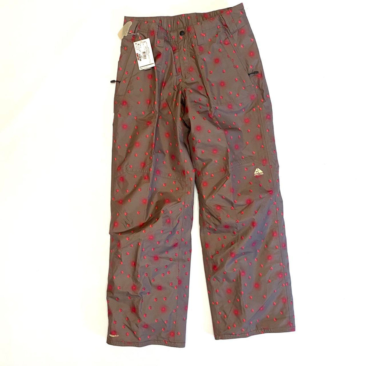 DEADSTOCK 2009 NIKE ACG STORM FIT CARGO PANTS / TROUSERS - BROWN