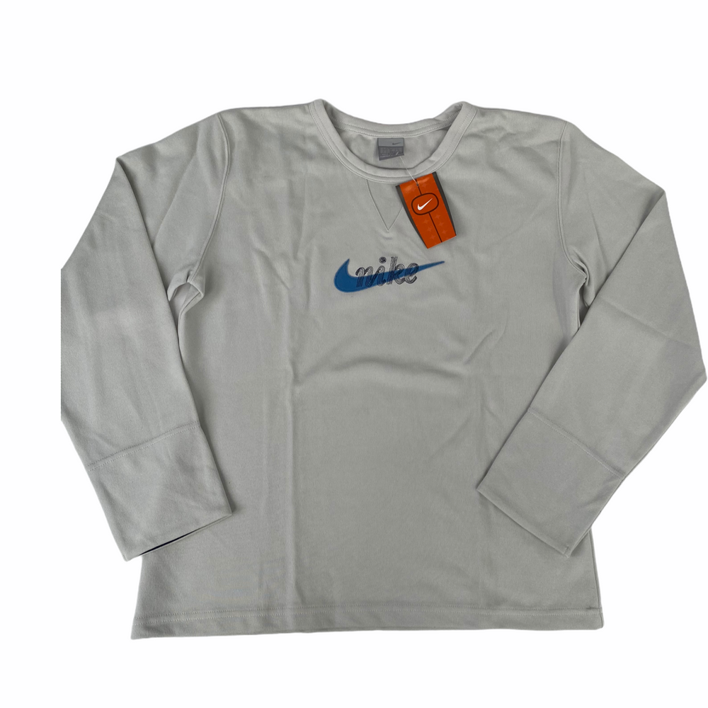 Vintage Nike Spell-out Embossed Sweatshirt - Not In Your Wardrobe™ - [Vendor]