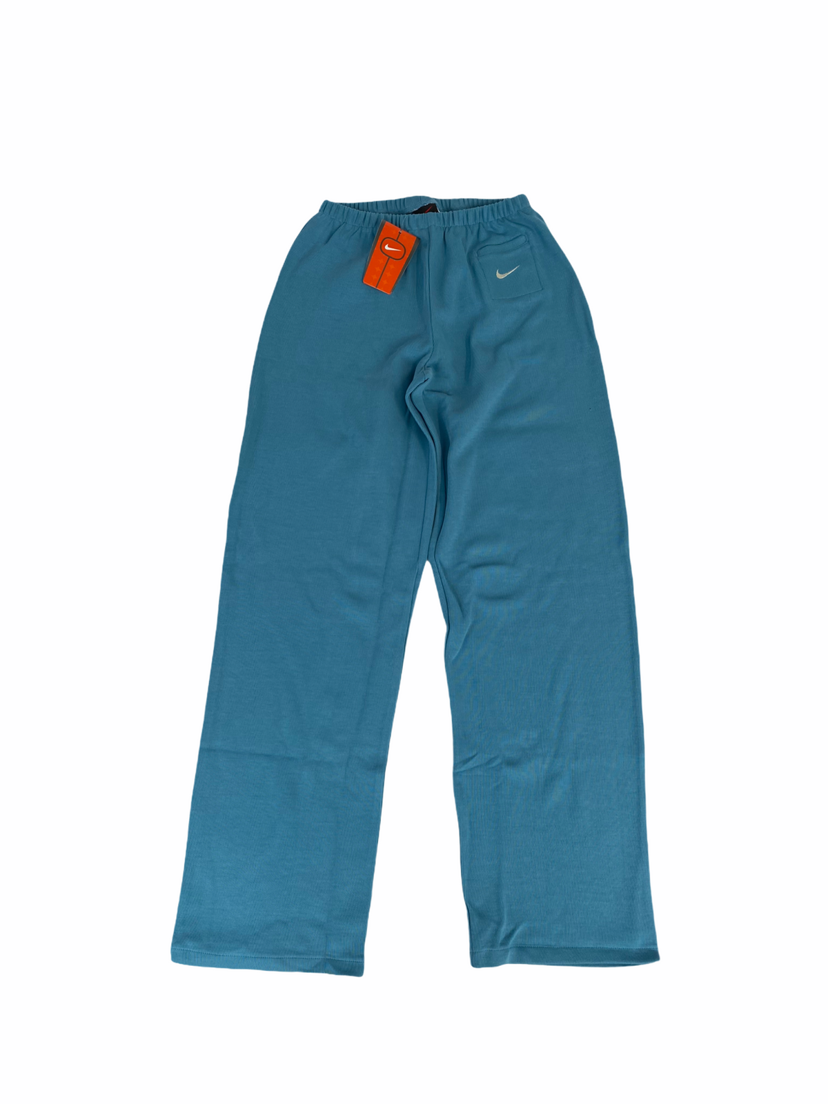 Early 2000's Women's Stretch Trousers in Light Blue - Not In Your Wardrobe™ - [Vendor]
