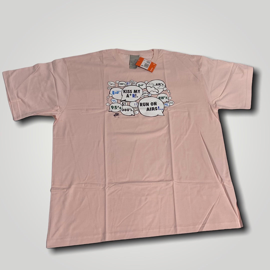 VINTAGE 2007 NIKE KISS MY AIRS GRAPHIC PRINT T-SHIRT - Not In Your Wardrobe™ - [Vendor]