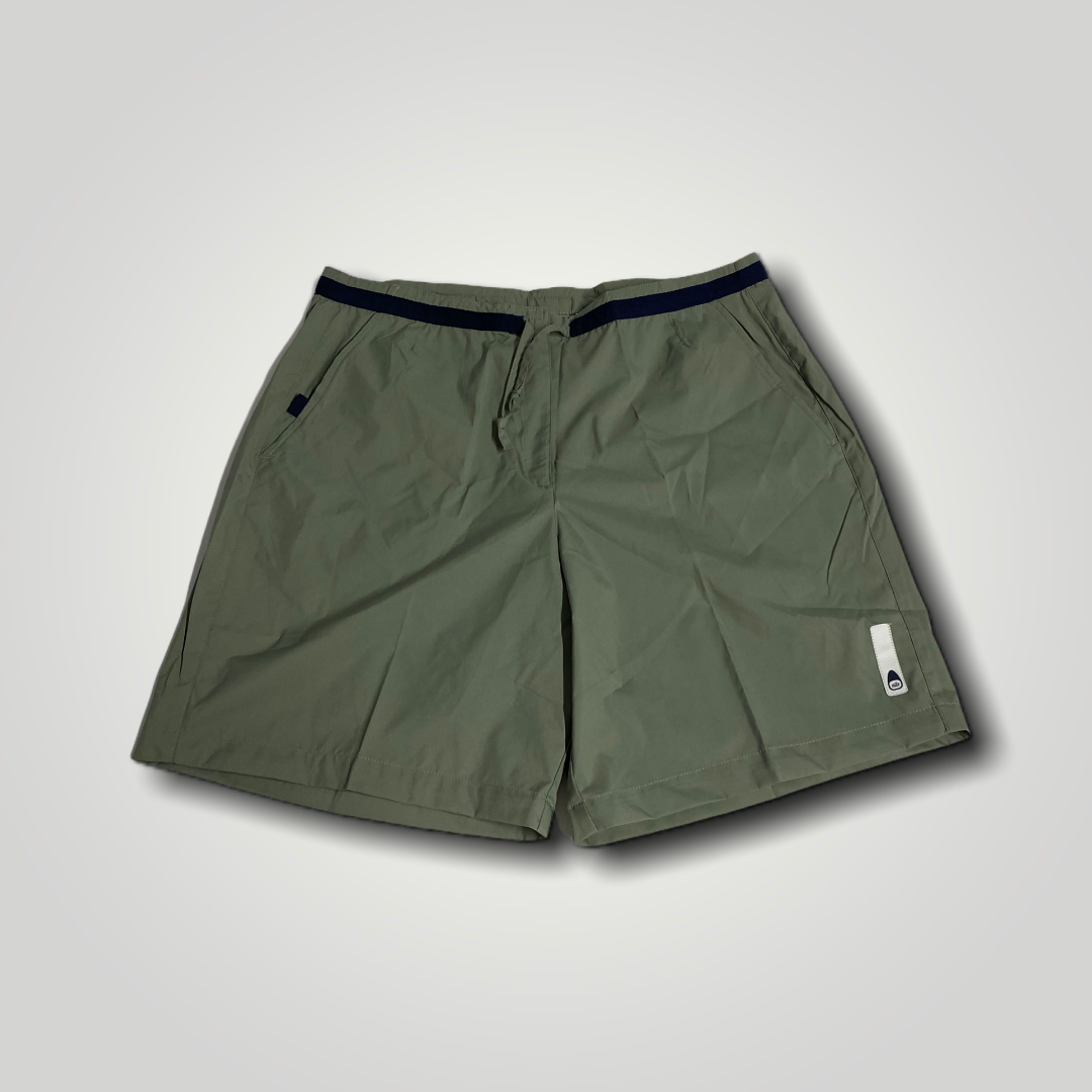 Early 2000s Woman’s Swim-Style Shorts in Khaki Green - Not In Your Wardrobe™ - [Vendor]