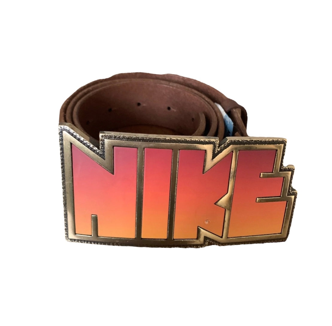 Nike Leather Belt - Tan - Not In Your Wardrobe™ - [Vendor]