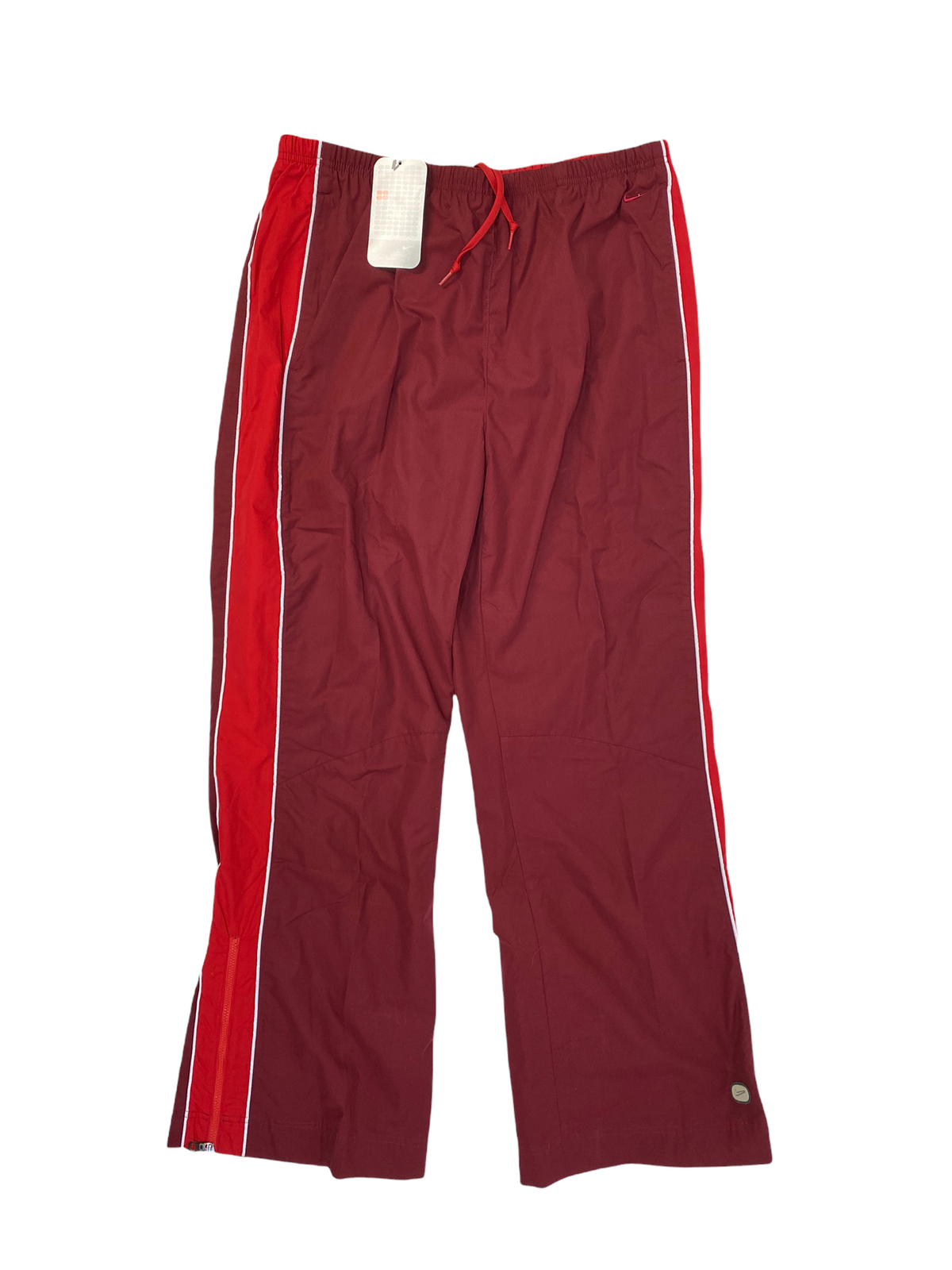 VINTAGE NIKE 2003 WOMEN RED TRACK PANTS IN RED - Not In Your Wardrobe™ - [Vendor]