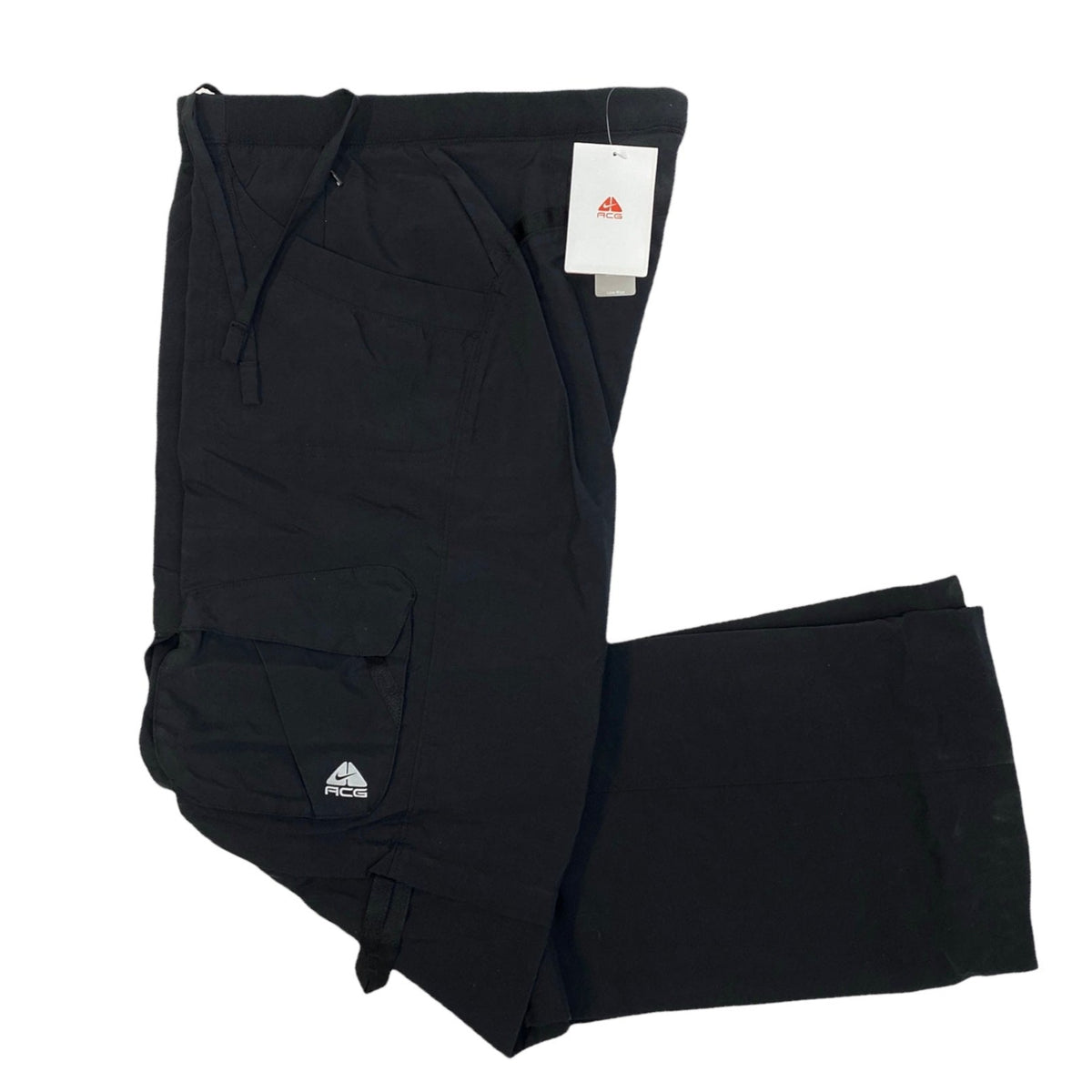 VINTAGE NIKE ACG 2 in 1 CARGO TROUSERS IN BLACK WOMENS - Not In Your Wardrobe™ - [Vendor]