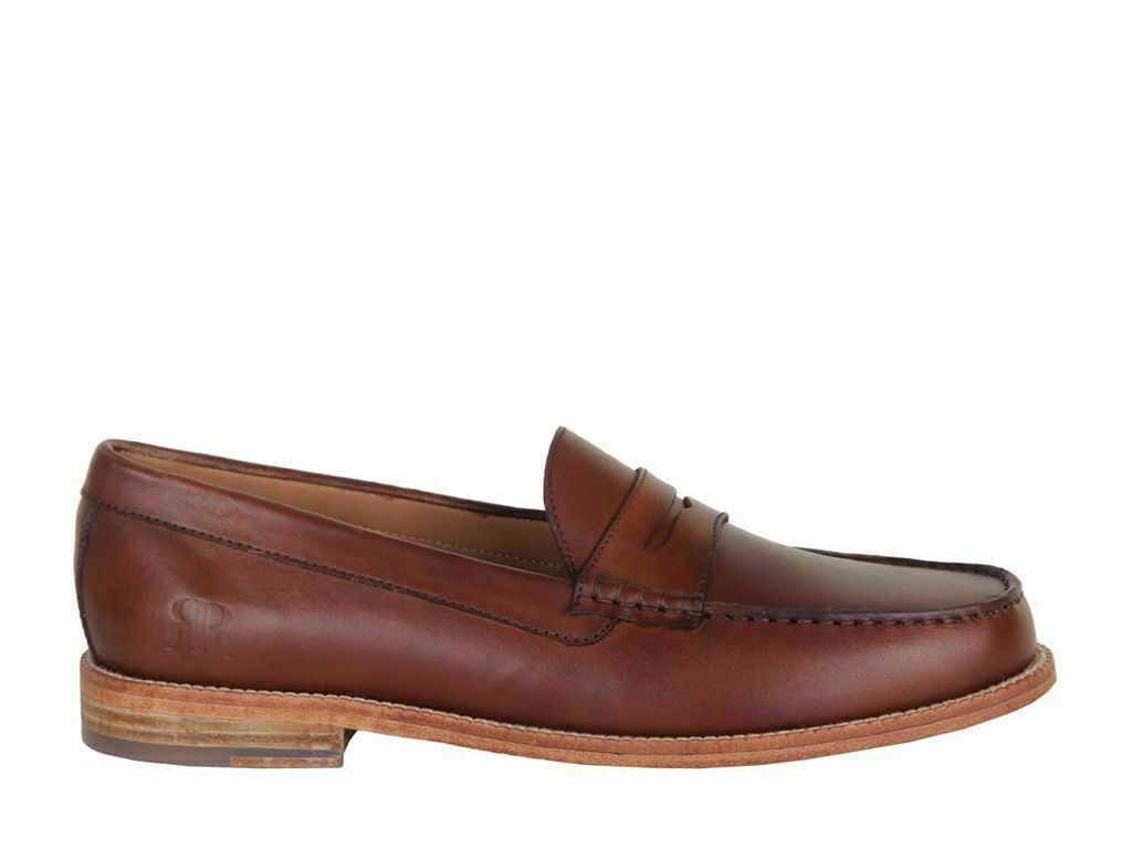 CHATHAM - Damon Penny Loafers in Brown